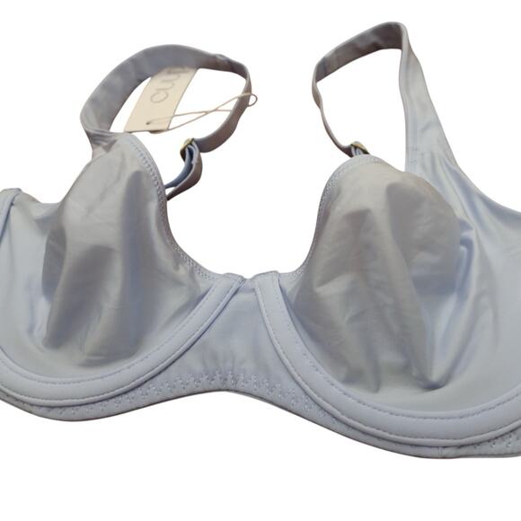 CUUP Bra The Scoop Micro Pale Blue Size 36A - Picture 1 of 7